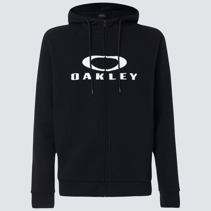Oakley Men's Bark Full Zip Hoodie 2.0 Black/White FOA402598-022