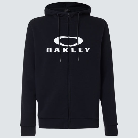 Oakley Men's Bark Full Zip Hoodie 2.0 Black/White FOA402598-022