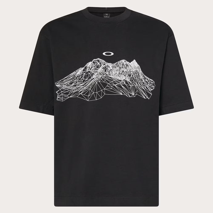 Oakley Men's Wired Mtn ScapeT-Shirt Blackout FOA406858-02E