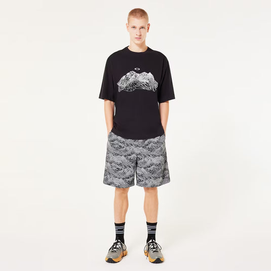 Oakley Men's Wired Mtn ScapeT-Shirt Blackout FOA406858-02E