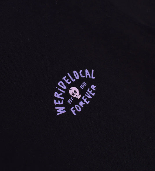 We Ride Local Kid's Forever T-shirt Black KTFB_SS26