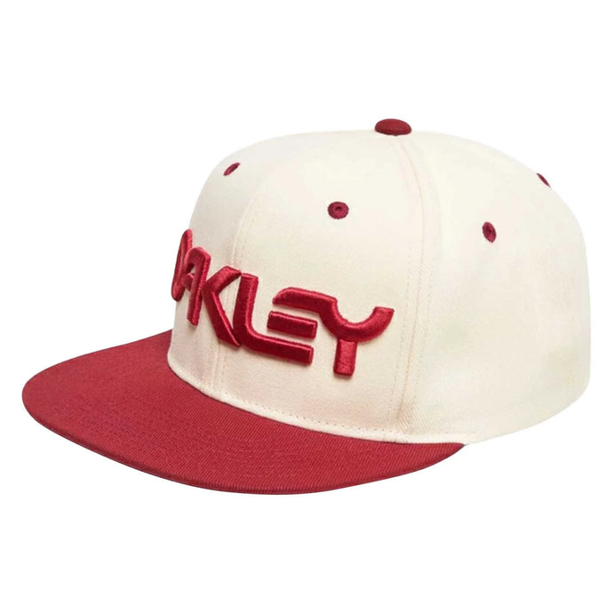 Oakley Men's Mark III Hat Arctic White/Iron Red FOS901496-1AD