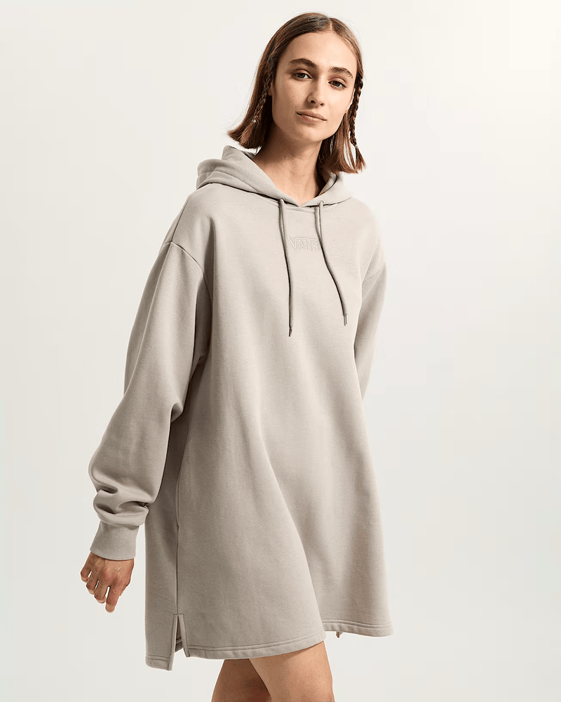 Load image into Gallery viewer, Vans Women&#39;s Fleece Dress Mushroom VN000RD27D6

