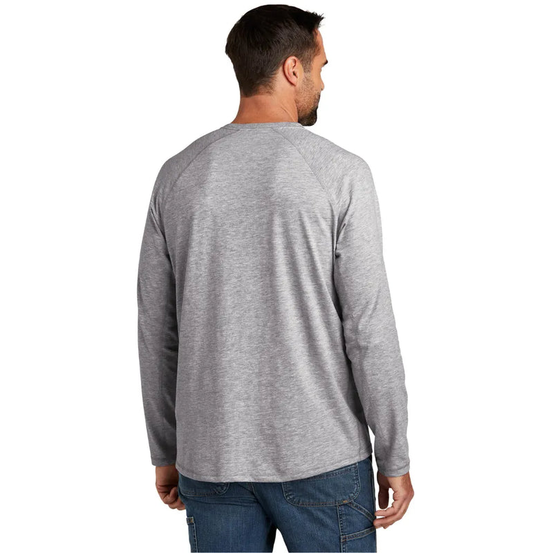 Load image into Gallery viewer, Carhartt Men's Loose Fit Heavyweight Long-Sleeve Pocket T-shirt Heather Grey K126-HGY
