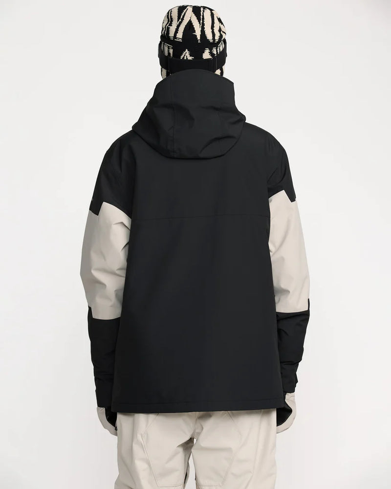 Load image into Gallery viewer, Volcom Men&#39;s Primry Insulated Snow Jacket Black G0452605-BLK
