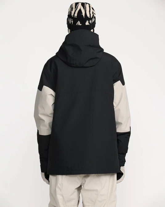 Volcom Men's Primry Insulated Snow Jacket Black G0452605-BLK