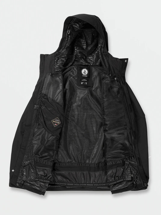 Volcom L Gore-Tex Jacket Black G0652408-BCO