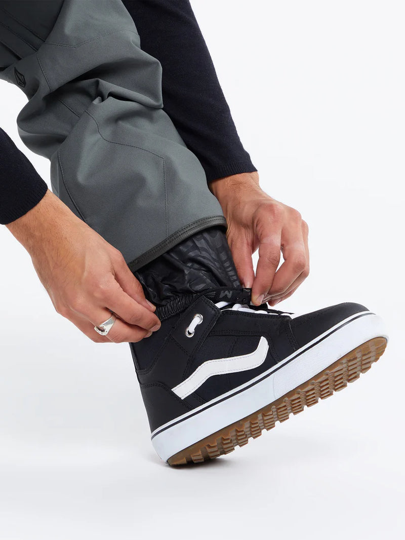 Load image into Gallery viewer, Volcom Men&#39;s Roan Bib Overall Snow Pants Dark Grey G1352608-DGR
