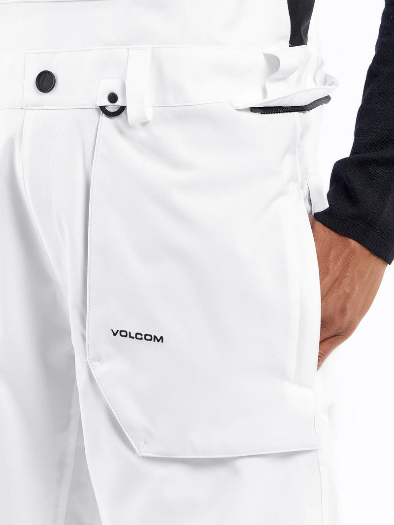 Load image into Gallery viewer, Volcom Roan Bib Overall White G1352408-WHT
