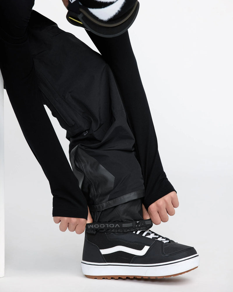 Load image into Gallery viewer, Volcom Men&#39;s Rain Gore-Tex Bib Overall Snow Pants Black G1352604-BLK
