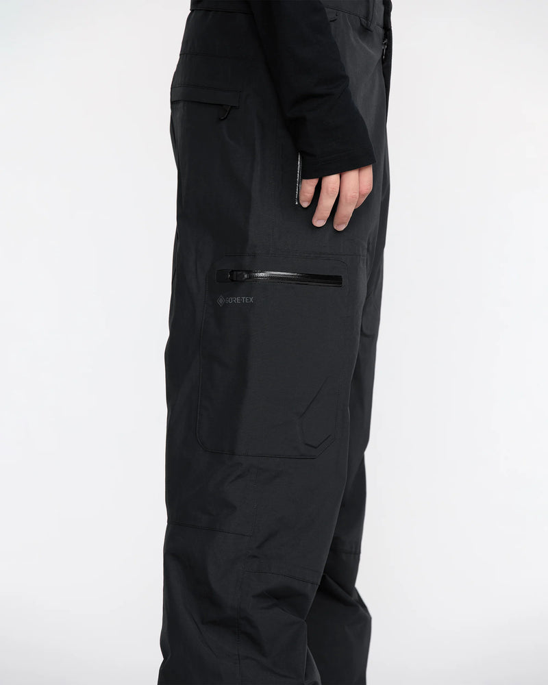 Load image into Gallery viewer, Volcom Men&#39;s L Gore-Tex Snow Pants Black G1352605-BLK
