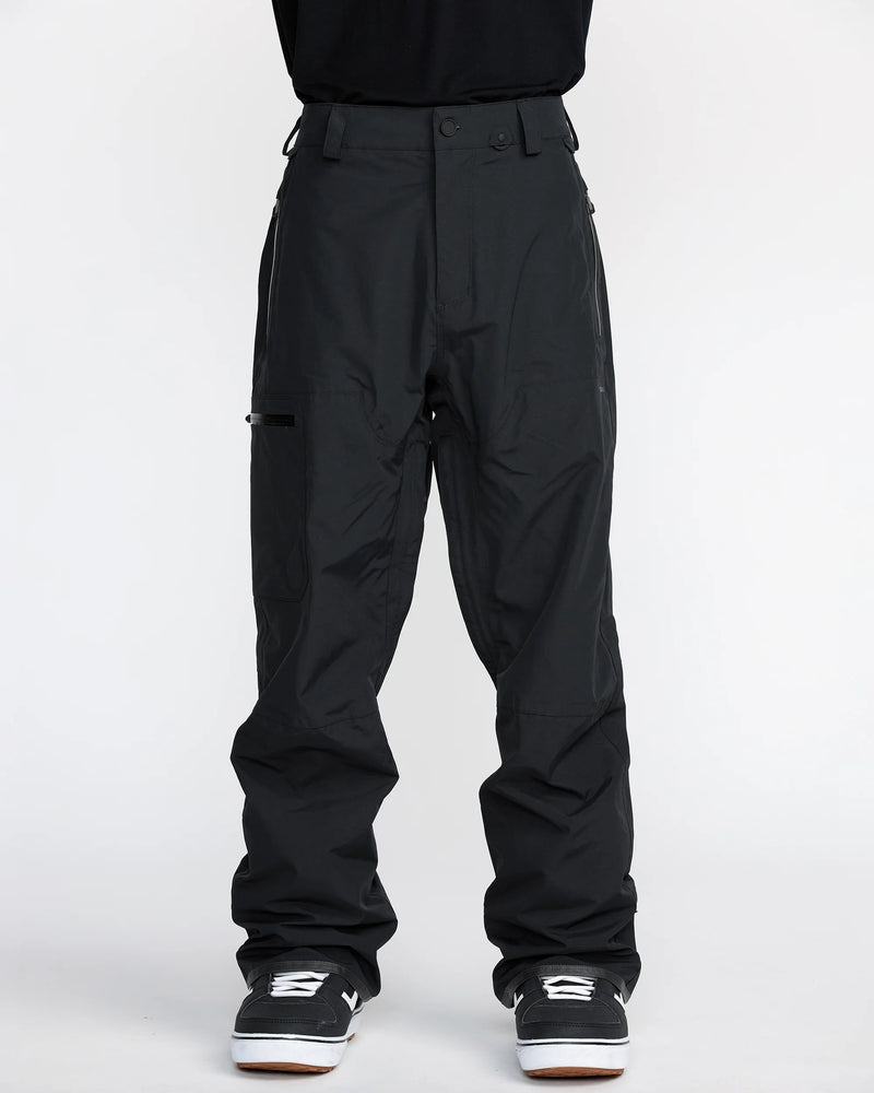 Load image into Gallery viewer, Volcom Men&#39;s L Gore-Tex Snow Pants Black G1352605-BLK
