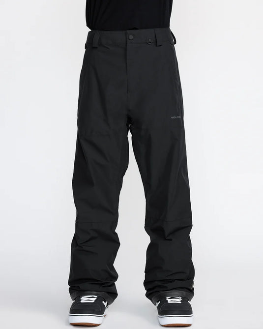Volcom Men's Dua Gore-Tex Snow Pants Black G1352607-BLK