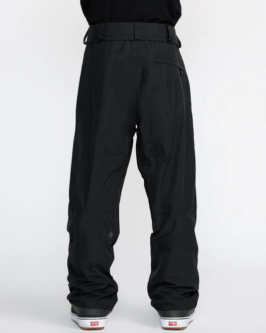 Volcom Men's Dua Gore-Tex Snow Pants Black G1352607-BLK