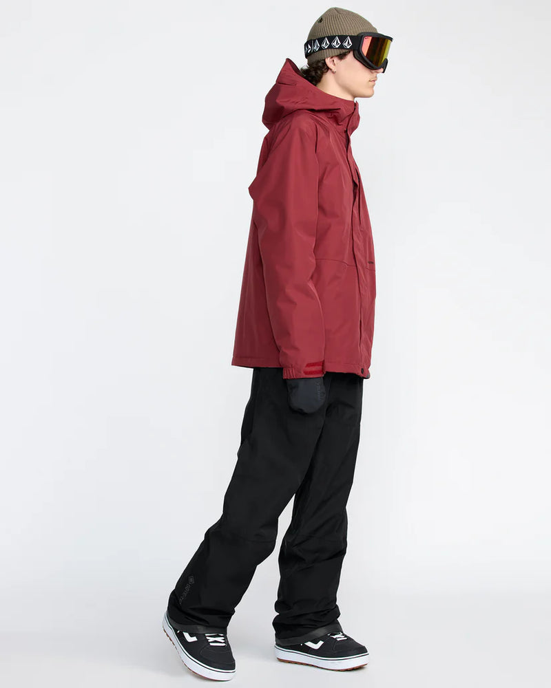 Load image into Gallery viewer, Volcom Men&#39;s Dua Gore-Tex Snow Pants Black G1352607-BLK
