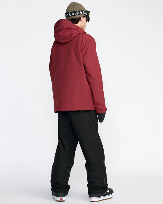 Volcom Men's Dua Gore-Tex Snow Pants Black G1352607-BLK