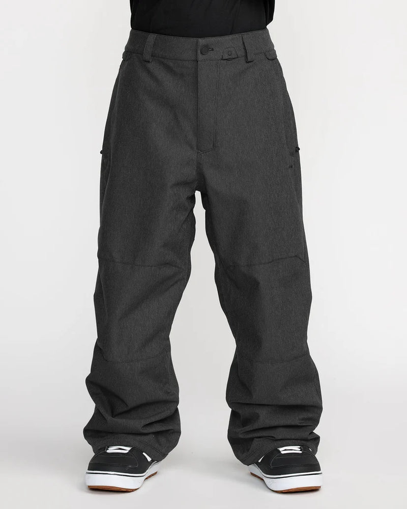 Load image into Gallery viewer, Volcom Men's Billow Snow Pants Black Denim G1352611-BDN
