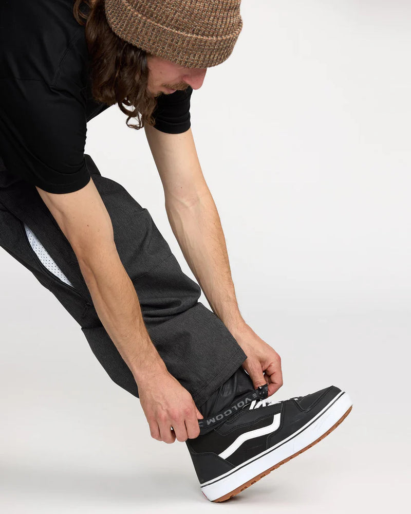 Load image into Gallery viewer, Volcom Men's Billow Snow Pants Black Denim G1352611-BDN
