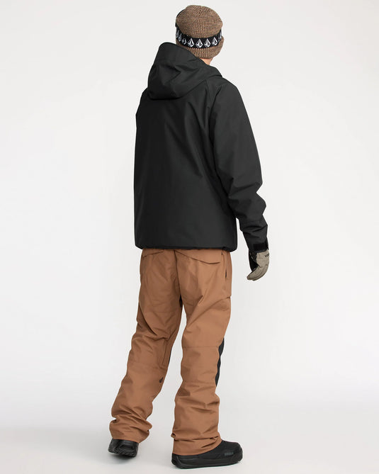Volcom Men's Roan Snow Pants Terra Brown G1352613-TBR
