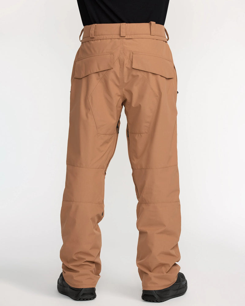 Load image into Gallery viewer, Volcom Men&#39;s Roan Snow Pants Terra Brown G1352613-TBR

