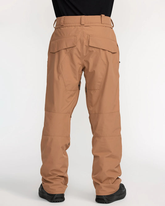 Volcom Men's Roan Snow Pants Terra Brown G1352613-TBR