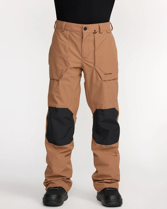 Volcom Men's Roan Snow Pants Terra Brown G1352613-TBR