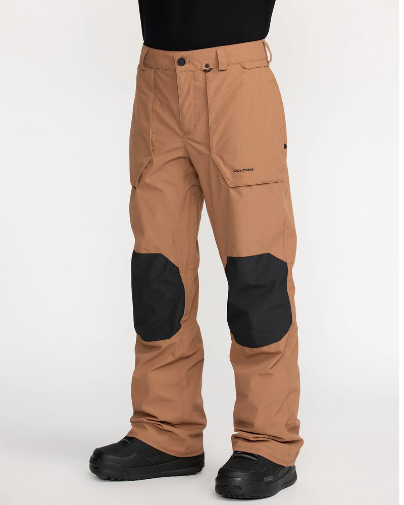 Load image into Gallery viewer, Volcom Men&#39;s Roan Snow Pants Terra Brown G1352613-TBR
