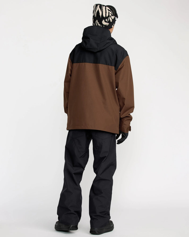 Load image into Gallery viewer, Volcom Men&#39;s Nailer Snow Pants Black G1352616-BLK
