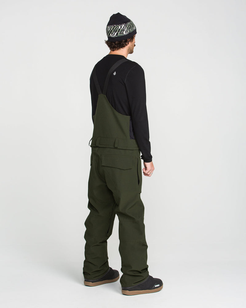 Load image into Gallery viewer, Volcom Men's Roan Bib Dkgreen G1352658-DGN
