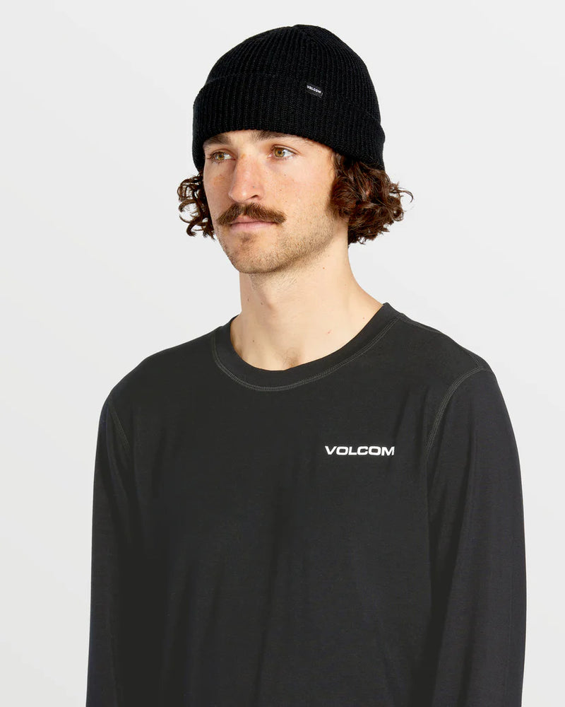 Load image into Gallery viewer, Volcom Men&#39;s Merino Blend Base Layer Top Black G2152501-BLK
