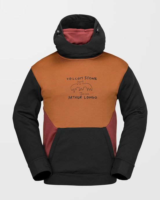 Volcom Men's Hydro Riding Hoodie Caramel G4152502_CRL