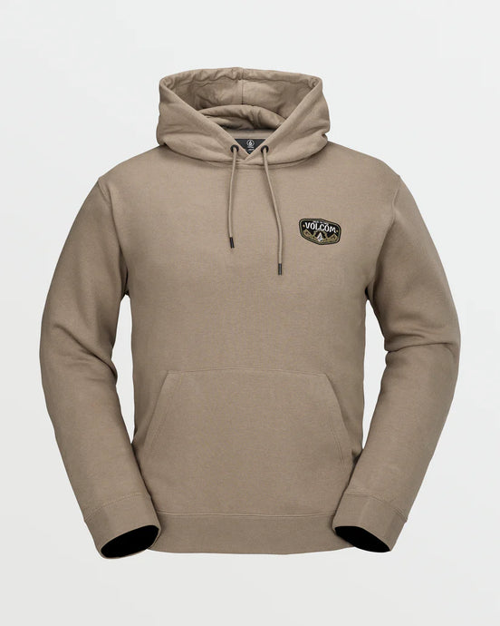 Volcom Men's Essential Hoodie Chestnut Brown G4152504_CNB