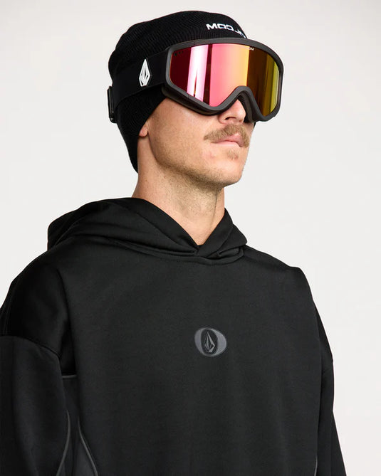 Volcom Men's Vital Hydro Hoodie Black G4152603-BLK