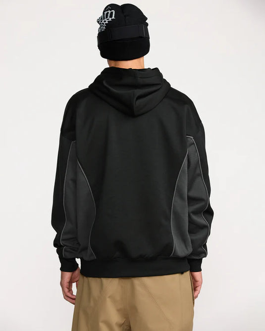 Volcom Men's Vital Hydro Hoodie Black G4152603-BLK