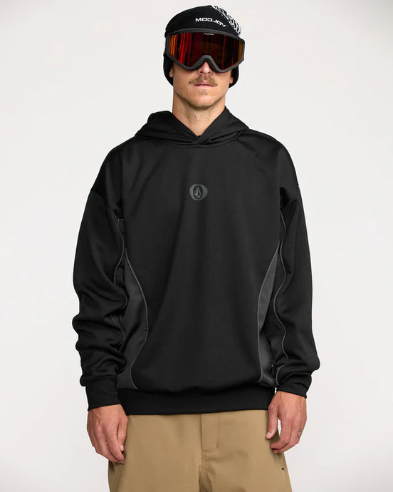 Volcom Men's Vital Hydro Hoodie Black G4152603-BLK