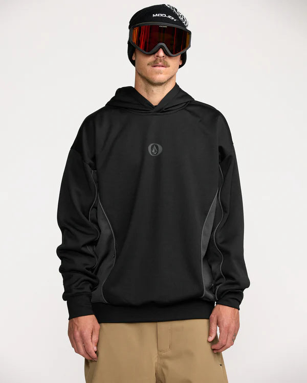 Load image into Gallery viewer, Volcom Men&#39;s Vital Hydro Hoodie Black G4152603-BLK
