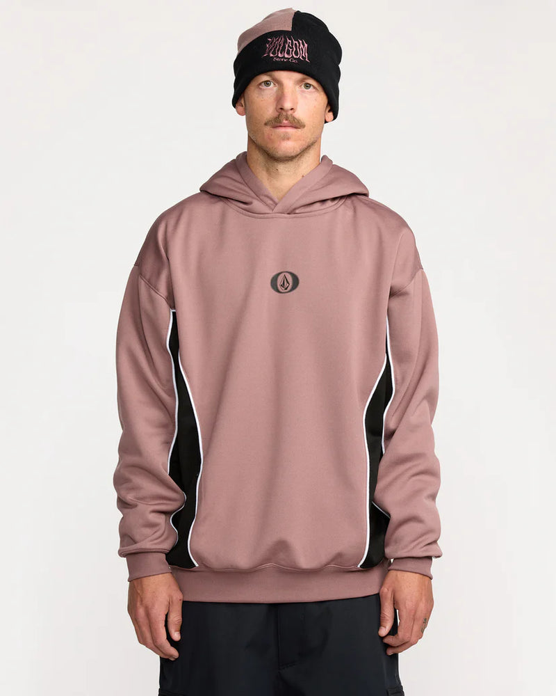 Load image into Gallery viewer, Volcom Men&#39;s Vital Hydro Hoodie Mauve G4152603-MVE
