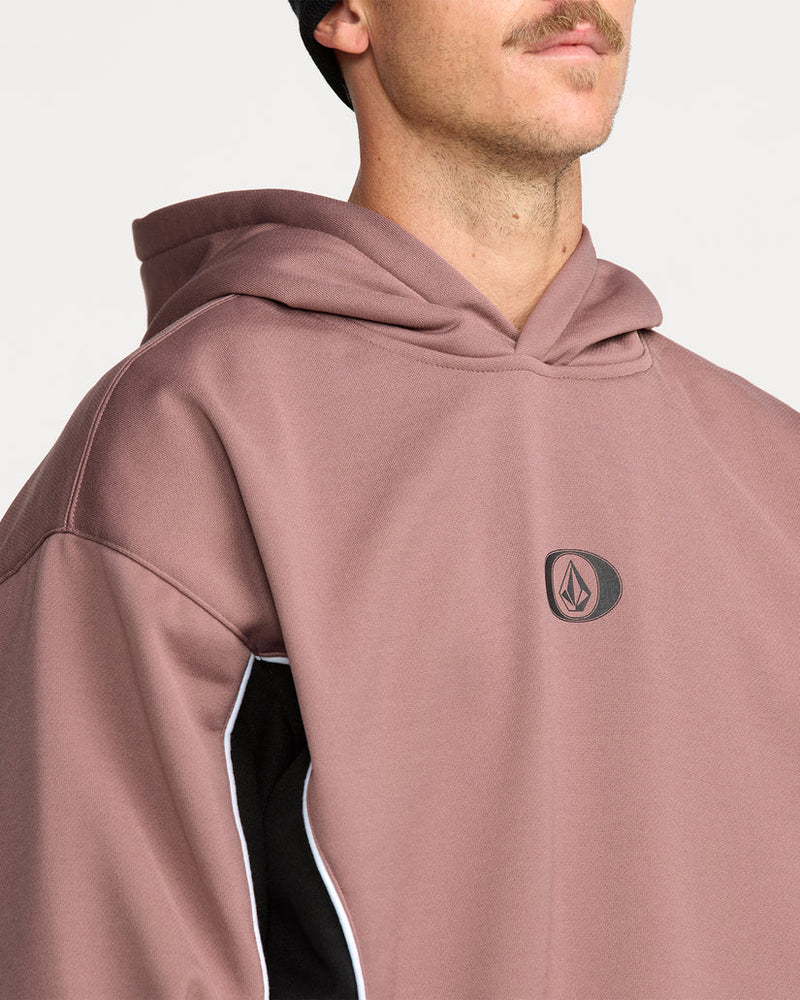 Load image into Gallery viewer, Volcom Men&#39;s Vital Hydro Hoodie Mauve G4152603-MVE

