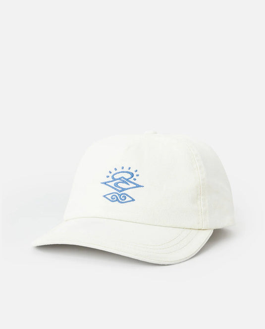 Rip Curl Women's Search Icon Cap Bone/Bright Blue GCALG1_2171