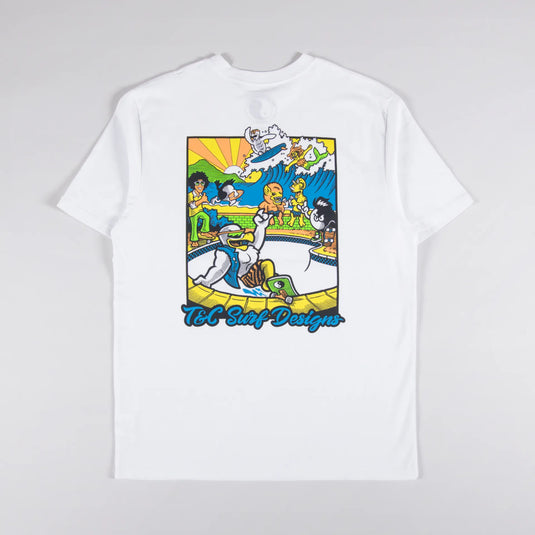 T&C Men's Gnar Gull T-Shirt White TM4TS-1311