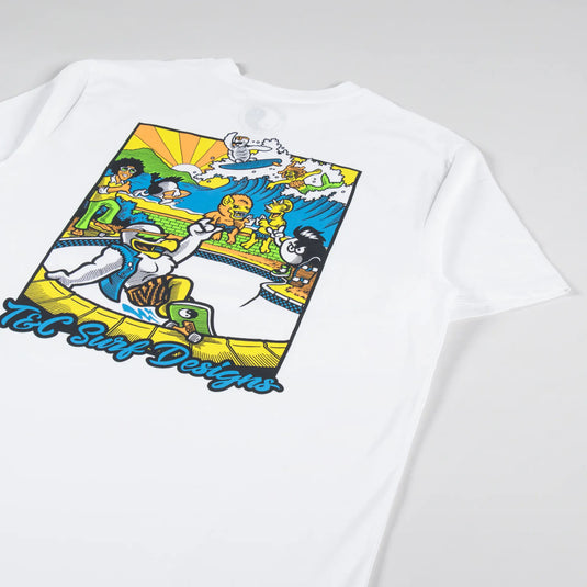 T&C Men's Gnar Gull T-Shirt White TM4TS-1311