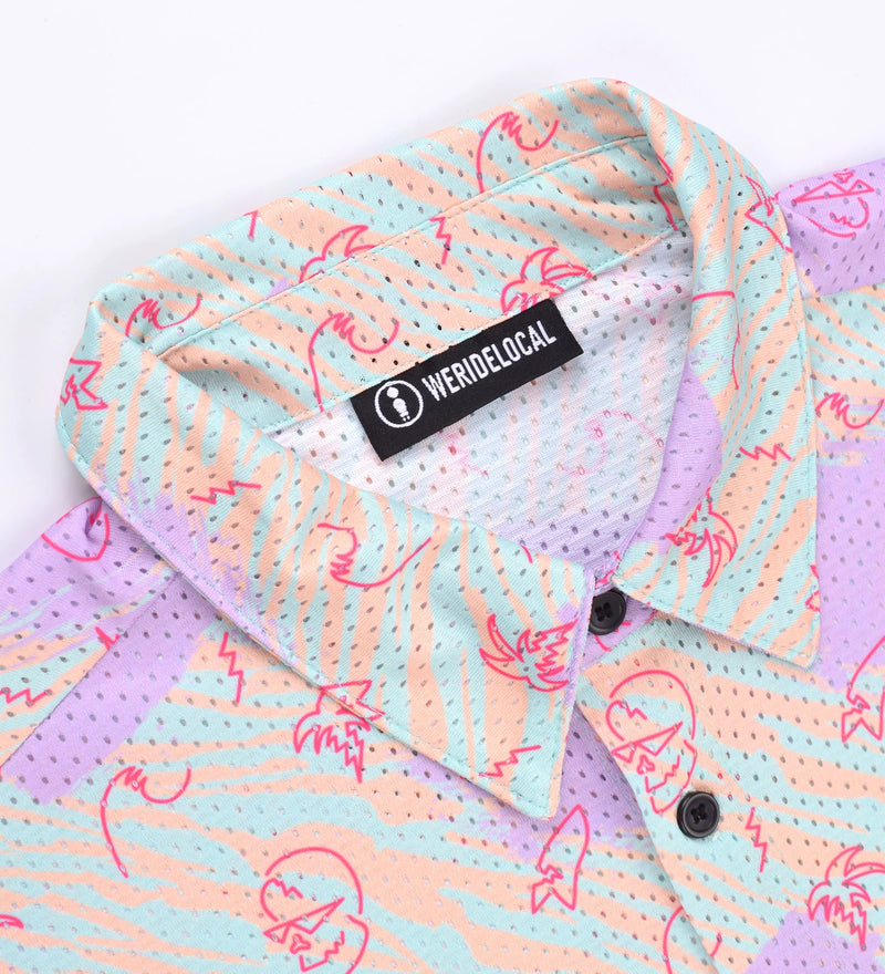 Load image into Gallery viewer, We Ride Local Men's Groovy Pop Jersey Short Sleeve Shirt Multi MJSGP_SS26
