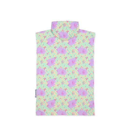 We Ride Local Unisex Groovy Pop Travel Poncho Multi PTGP_SS26
