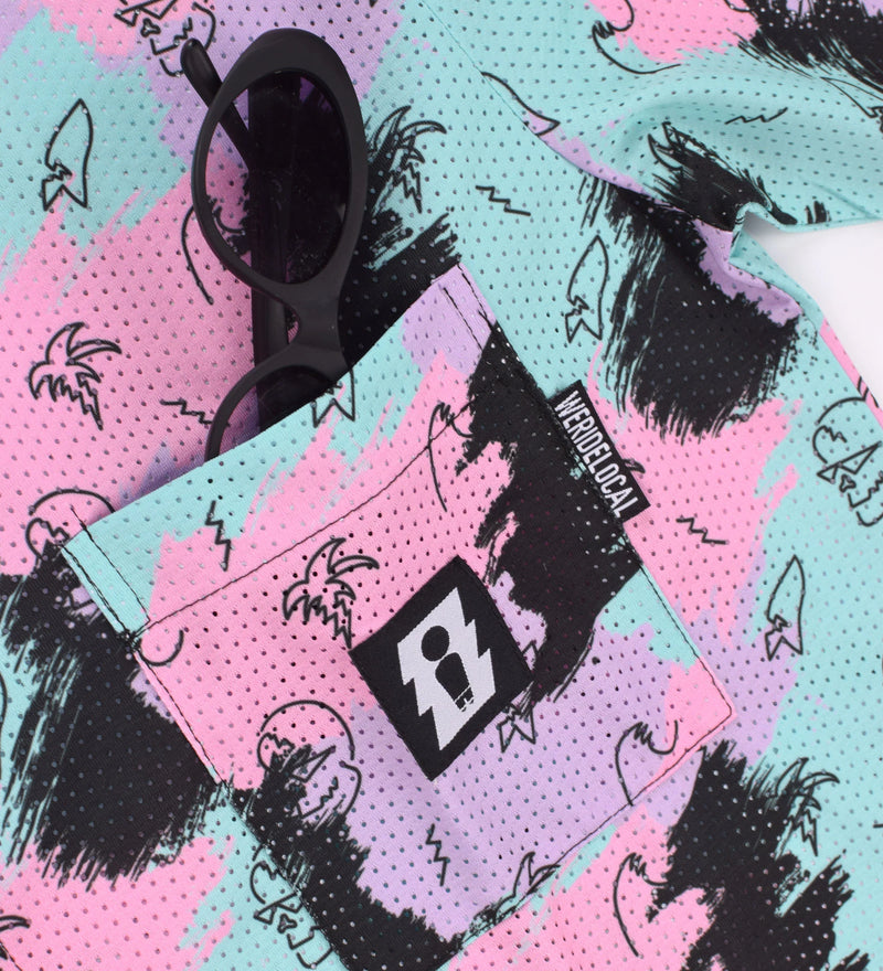 Load image into Gallery viewer, We Ride Local Men's Groovy Rock Jersey Short Sleeve Shirt Multi MJSGR_SS26
