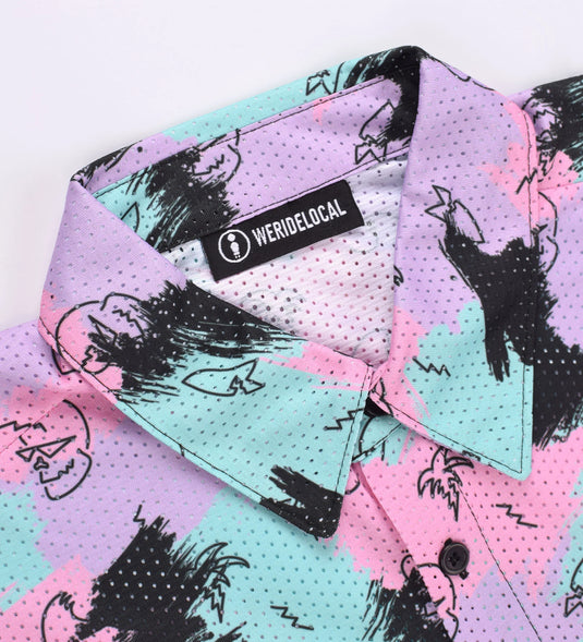 We Ride Local Men's Groovy Rock Jersey Short Sleeve Shirt Multi MJSGR_SS26