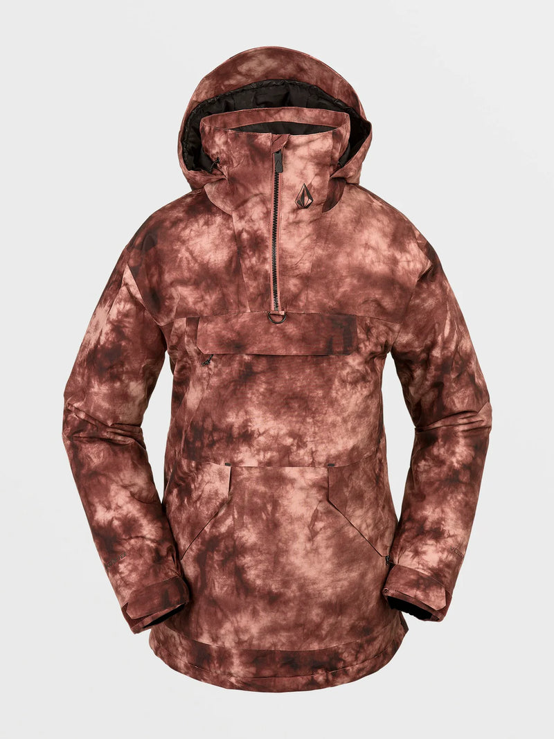 Load image into Gallery viewer, Volcom Fern Insulated Gore Pullover Pink Salt Wash H0452403-PSW
