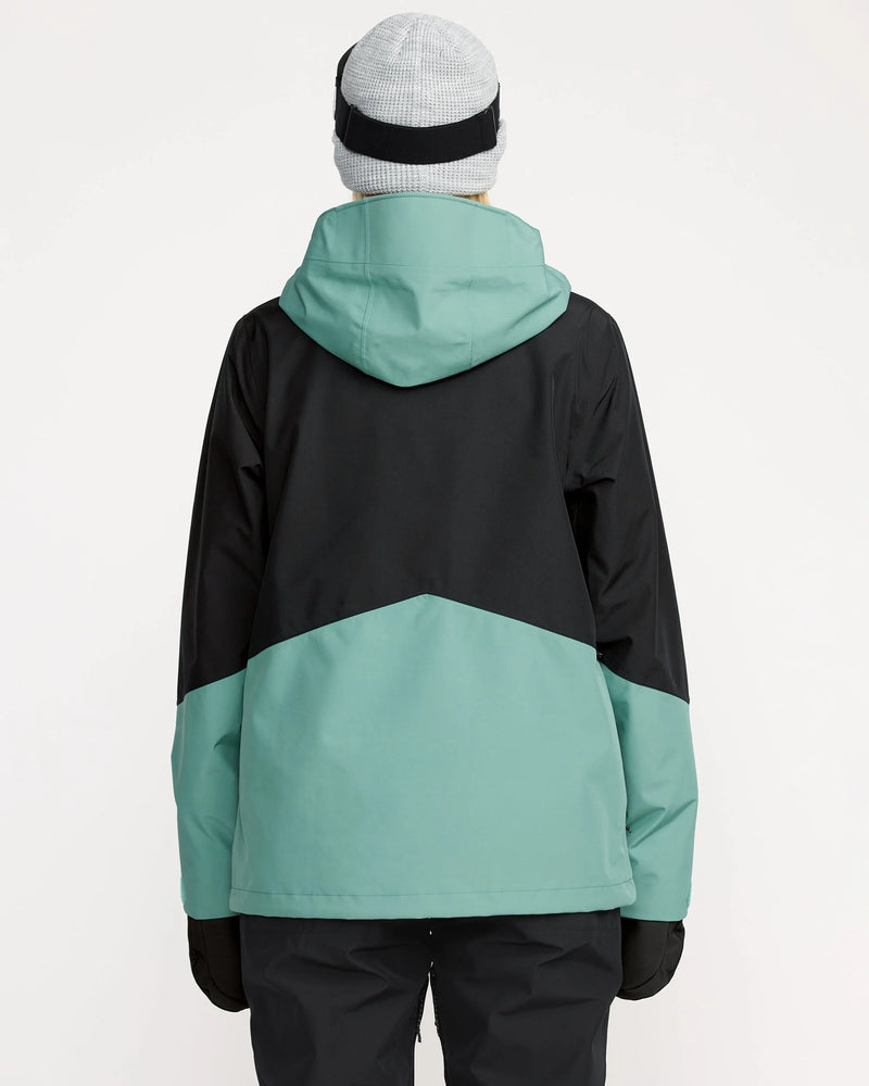 Load image into Gallery viewer, Volcom Women&#39;s V.Co Tech Eras Gore-Tex Insulated Snow Jacket Arctic Blue H0452603-ATB
