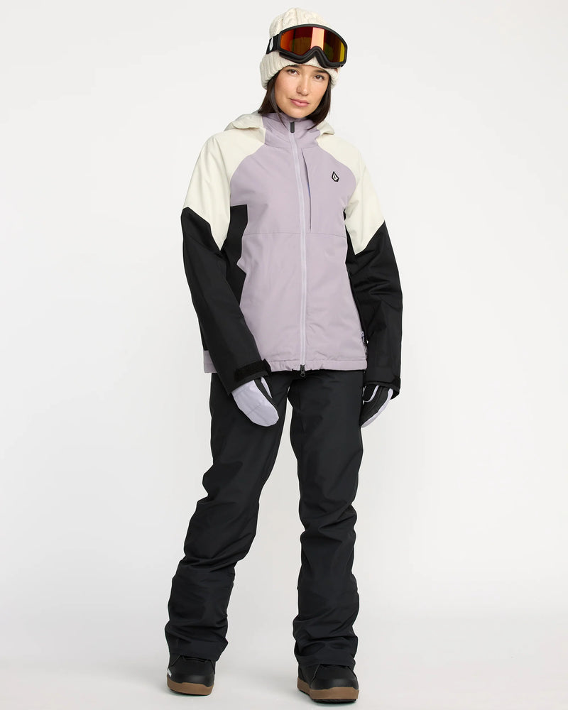 Load image into Gallery viewer, Volcom Women&#39;s Agate Insulated Snow Jacket Lavender Aura H0452608-LVA
