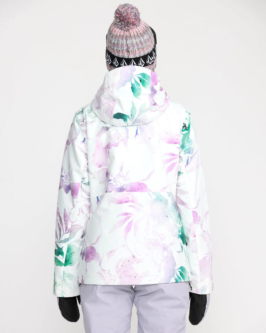 Volcom Women's Bolt Insulated Snow Jacket White H0452609-WHT