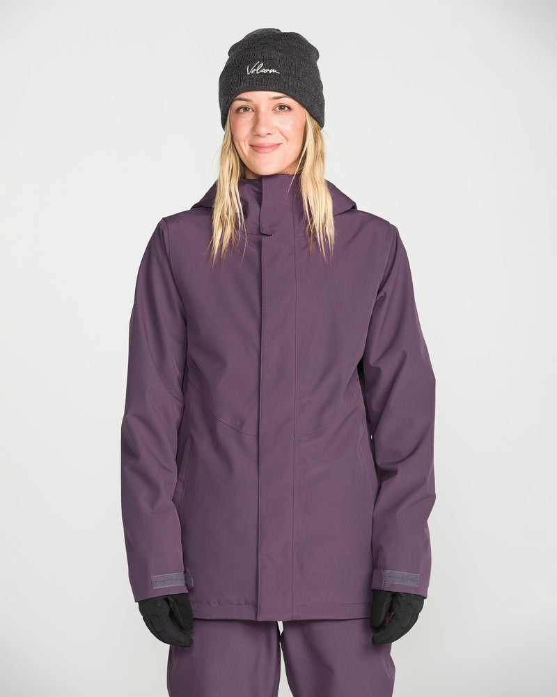 Load image into Gallery viewer, Volcom Women's Stoney Shadow Insulated Jacket Arctic Dust H0452657-AD0

